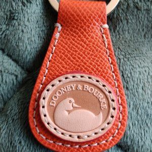 Dooney & Bourke Orange Keychain